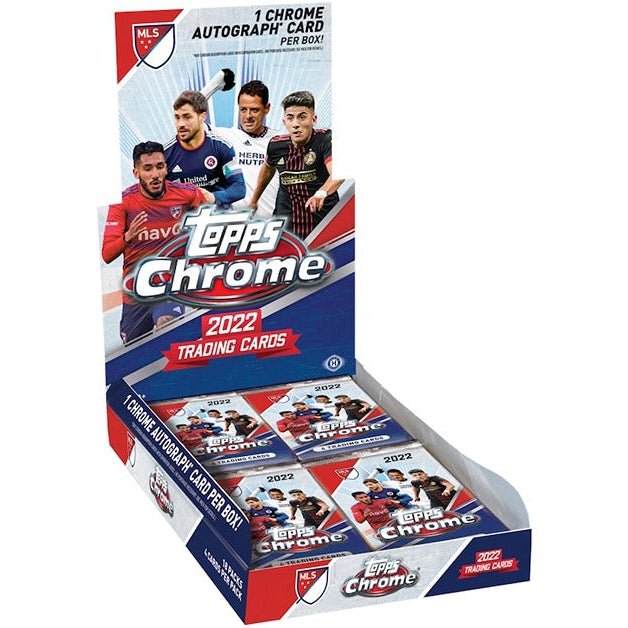 2022 Topps Chrome MLS Soccer Hobby Box 887521112388 at King Card Canada