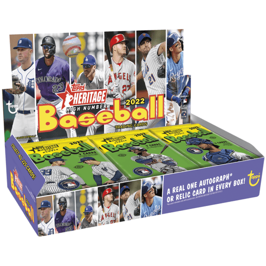 2022 Topps Heritage High Number Baseball Hobby Box 887521111459 at King Card Canada
