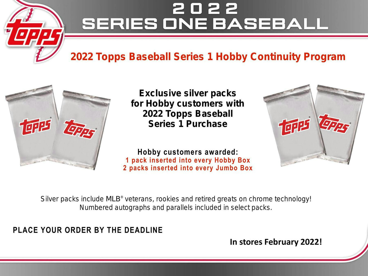 2022 Topps Series 1 Baseball Hobby Box 887521105588 - King Card Canada
