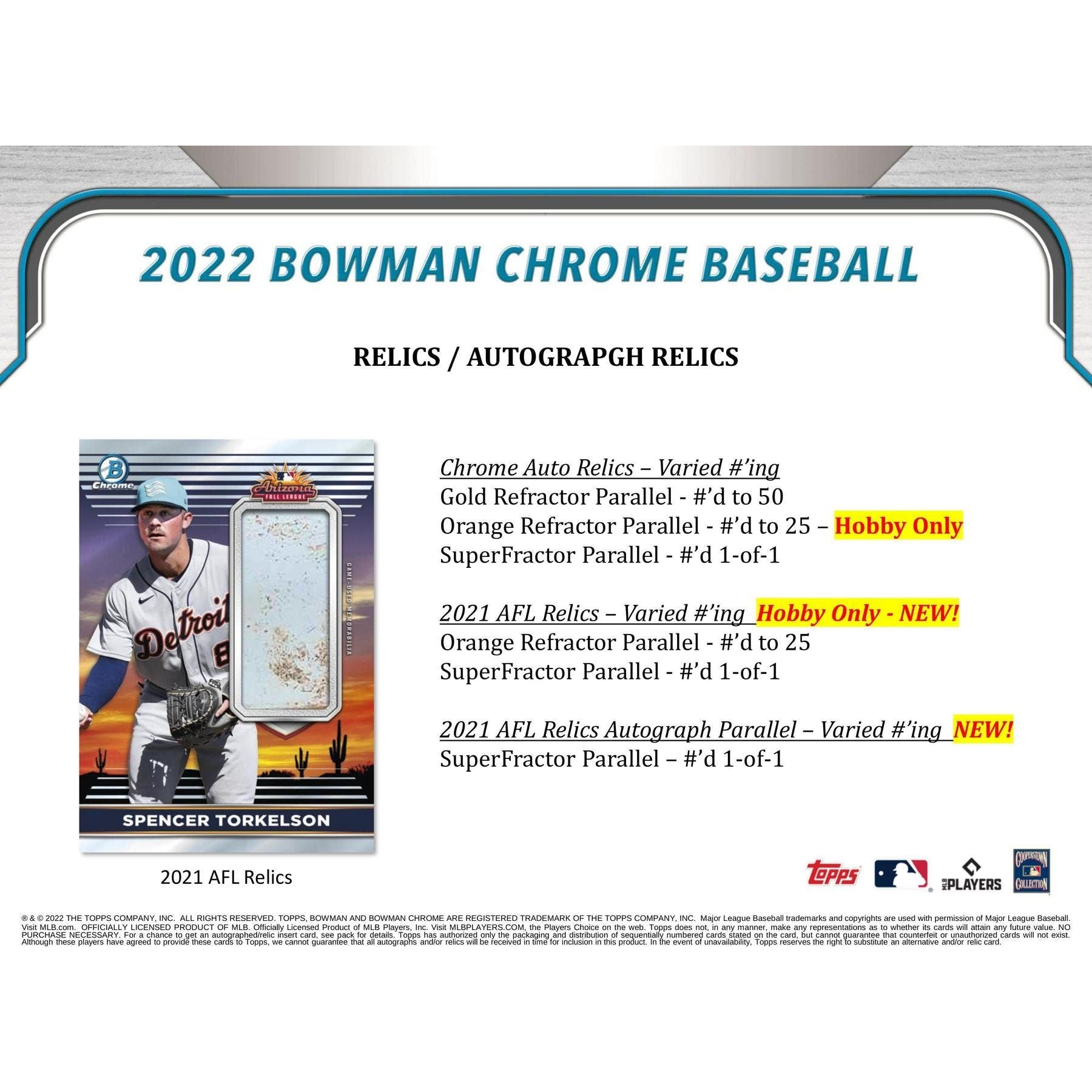 2022 Topps Bowman Chrome Master Hobby Box - King Card Canada