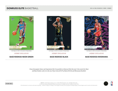 2023-24 Panini Donruss Elite Basketball Hobby Box 746134150579 - King Card Canada
