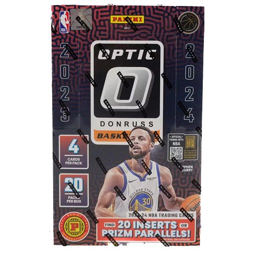 2023 - 24 Panini Donruss Optic Basketball International Hobby Box 746134157554 - King Card Canada