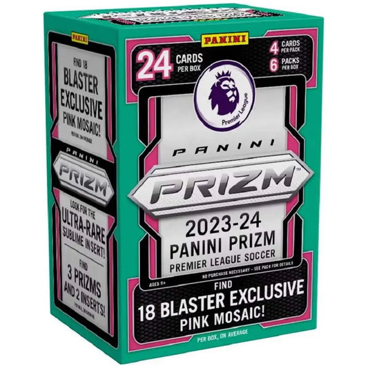 2023 - 24 Panini Prizm EPL English Premier League Soccer Blaster Box at King Card Canada