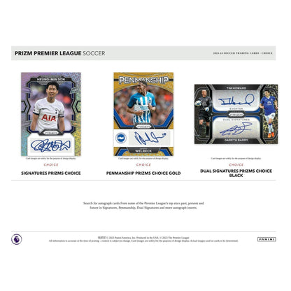 2023 - 24 Panini Prizm EPL English Premier League Soccer Choice at King Card Canada