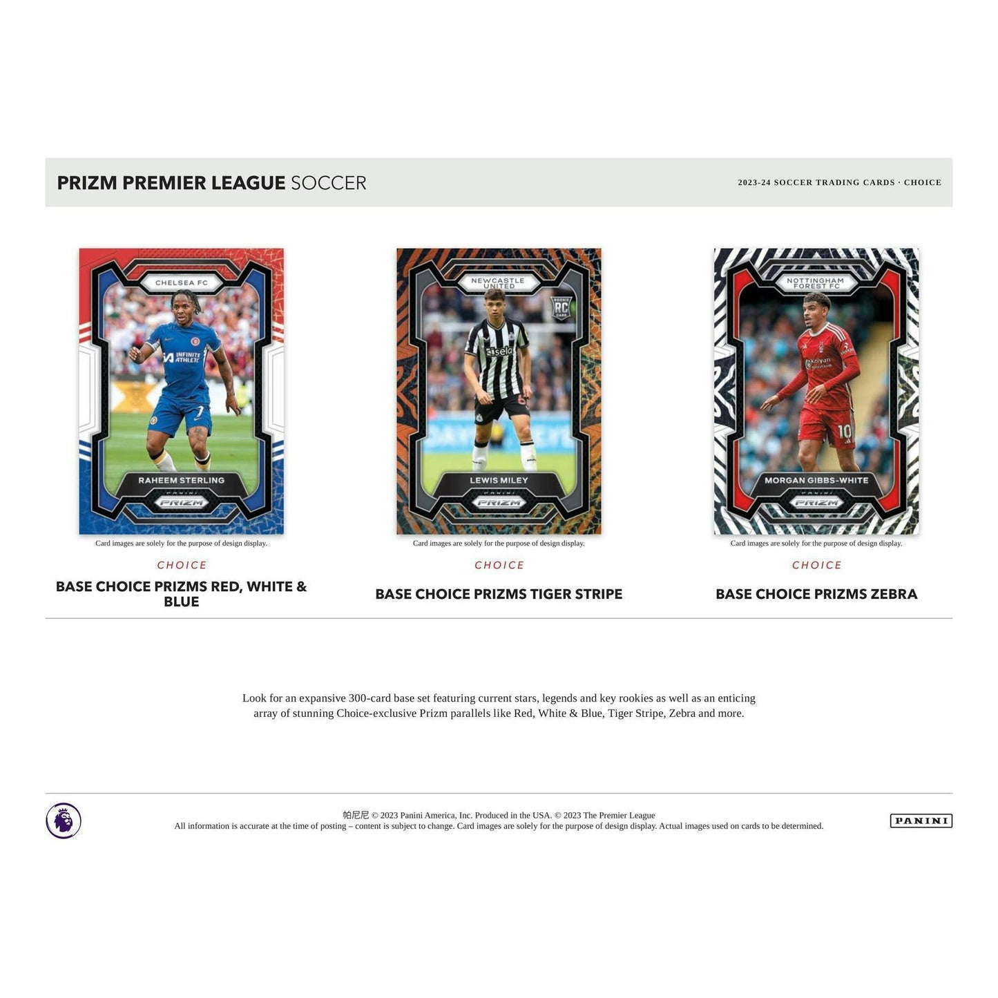2023-24 Panini Prizm EPL English Premier League Soccer Choice 746134152689 - King Card Canada