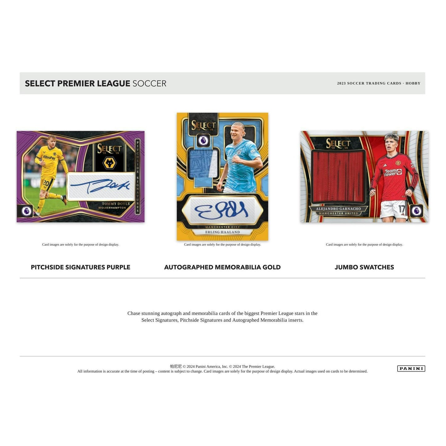 2023 - 24 Panini Select EPL English Premier League Soccer Hobby Box 746134162251 - King Card Canada