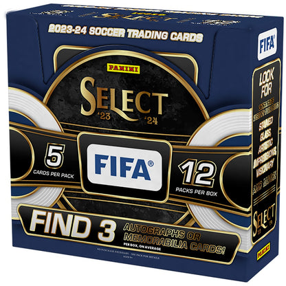 2023 - 24 Panini Select FIFA Soccer Hobby Box 746134162435 - King Card Canada