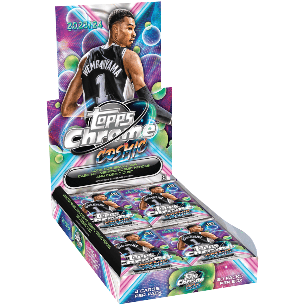 2023 - 24 Topps Cosmic Chrome Basketball Hobby Box 887521127573 at King Card Canada