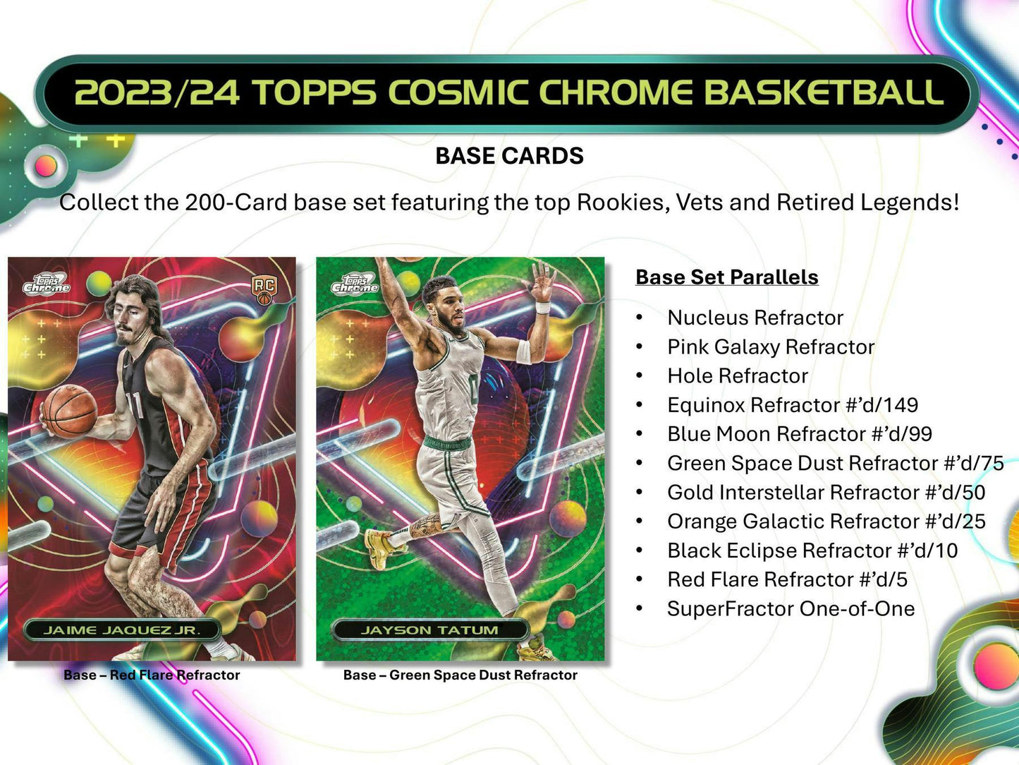 2023 - 24 Topps Cosmic Chrome Basketball Hobby Box 887521127573 at King Card Canada