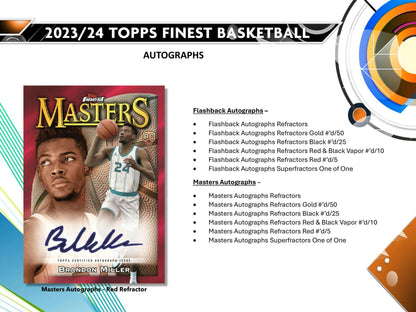 2023 - 24 Topps Finest Basketball Breaker's Delight Box 887521130351 at King Card Canada