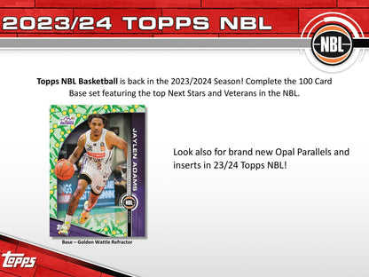 2023 - 24 Topps NBL Basketball Hobby Box at King Card Canada