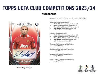 2023-24 Topps UEFA Club Competitions Soccer Blaster Value Box 887521123629 - King Card Canada