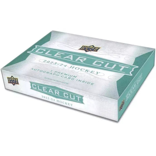 2023 - 24 Upper Deck Clear Cut Hockey Hobby Box at King Card Canada