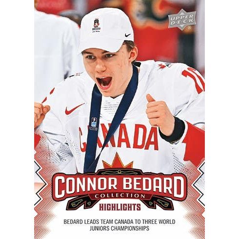 2023 - 24 Upper Deck Connor Bedard Collection at King Card Canada