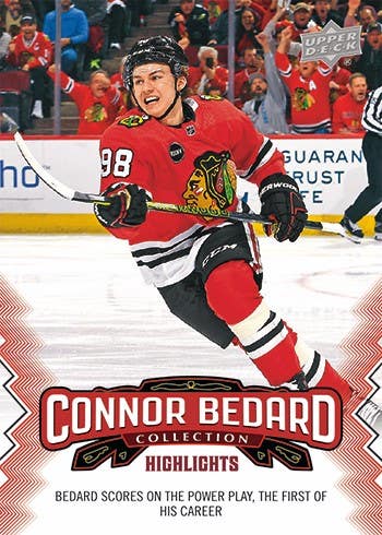 2023 - 24 Upper Deck Connor Bedard Collection at King Card Canada