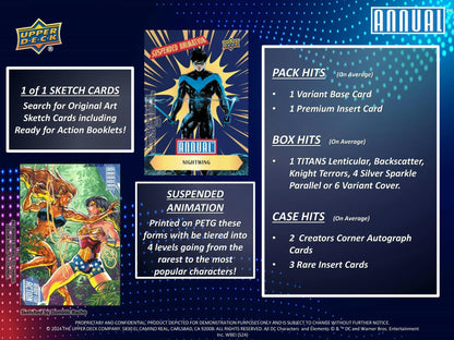 2023 - 24 Upper Deck DC Annual Trading Cards Hobby Box 053334763196 at King Card Canada