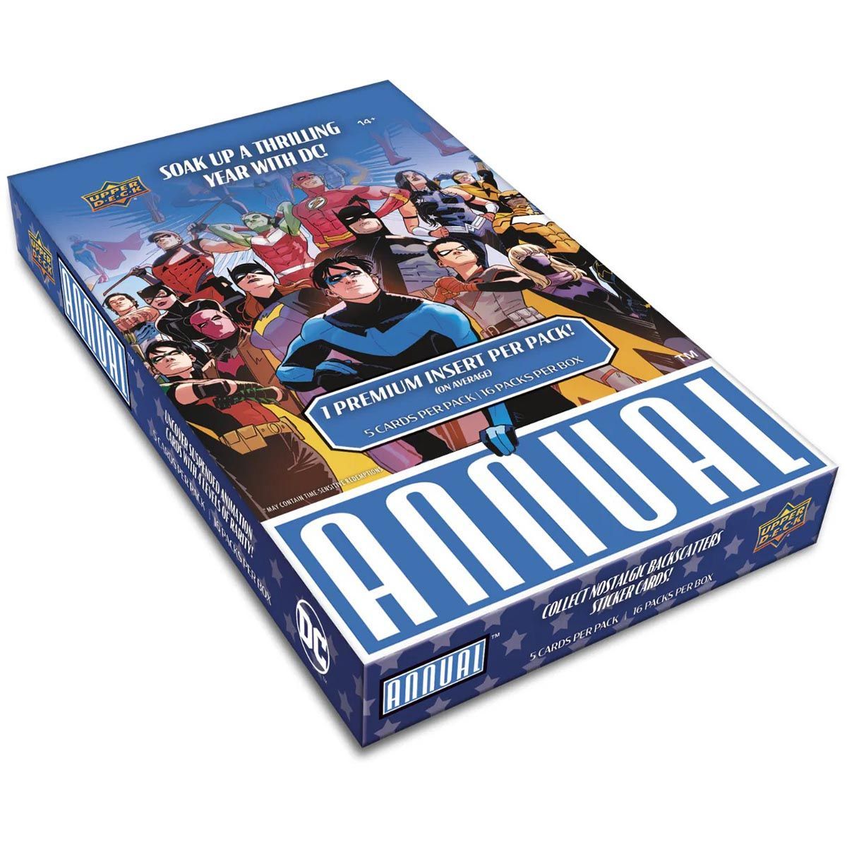 2023 - 24 Upper Deck DC Annual Trading Cards Hobby Box 053334763196 at King Card Canada