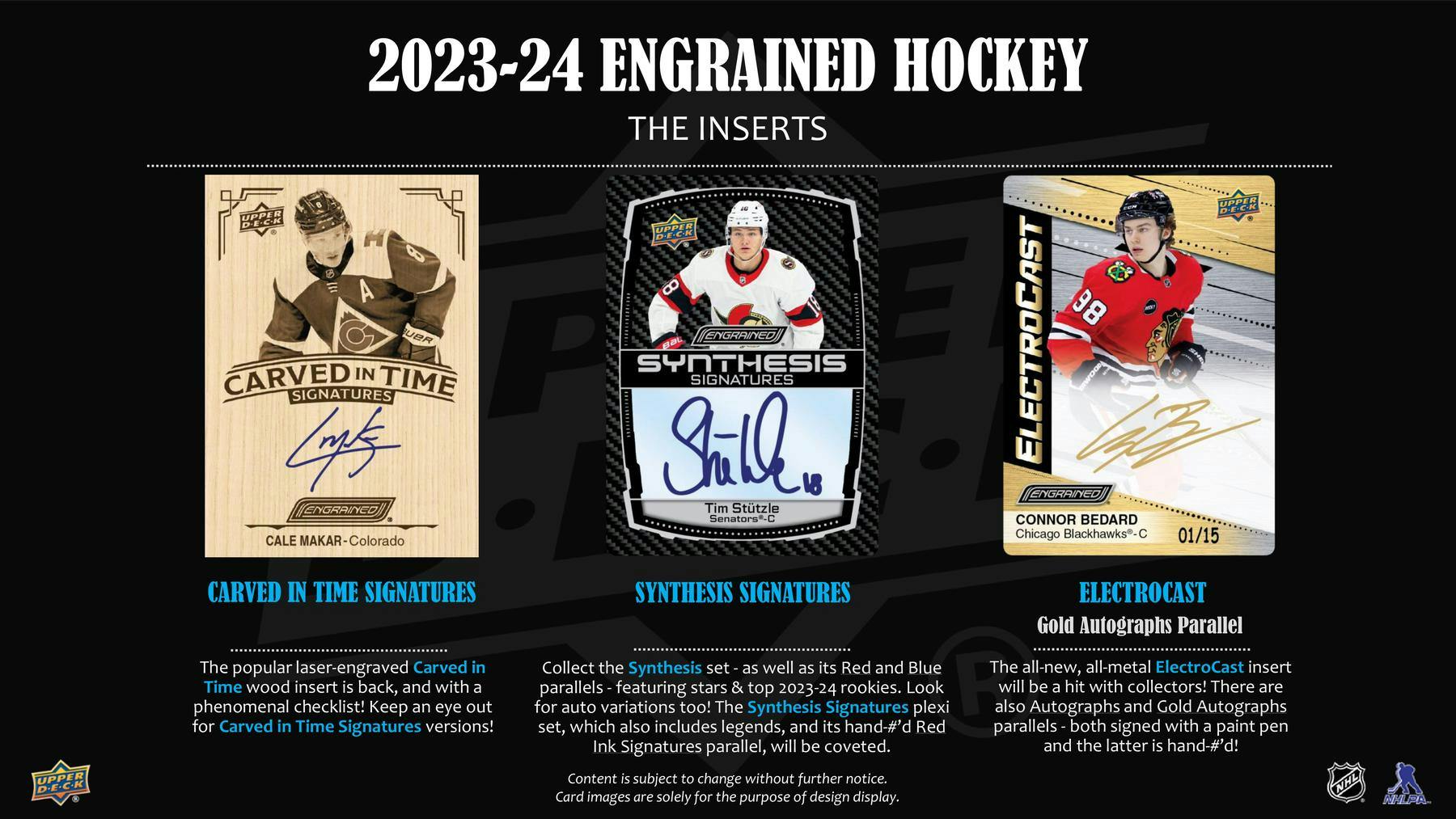 2023 - 24 Upper Deck Engrained Hockey Hobby Box 053334516471 at King Card Canada