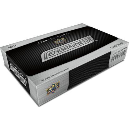 2023 - 24 Upper Deck Engrained Hockey Hobby Box 053334516471 at King Card Canada