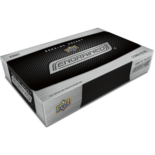 2023 - 24 Upper Deck Engrained Hockey Hobby Box 053334516471 at King Card Canada