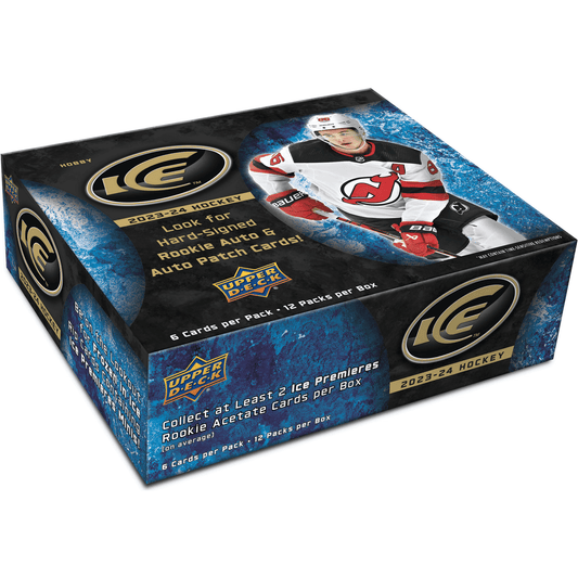 2023 - 24 Upper Deck ICE Hockey Hobby Box 053334362252 at King Card Canada