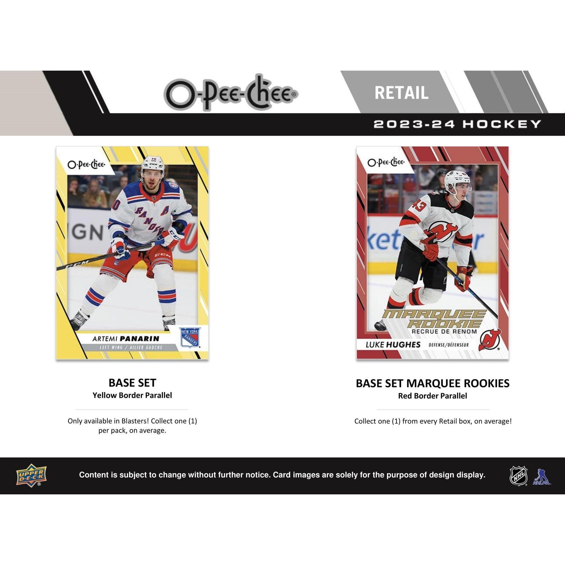 2023 - 24 Upper Deck O - Pee - Chee Hockey Blaster Pack 053334345873 at King Card Canada