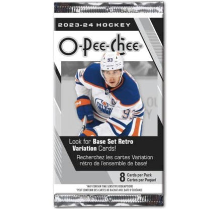 2023 - 24 Upper Deck O - Pee - Chee Hockey Blaster Pack 053334345873 at King Card Canada