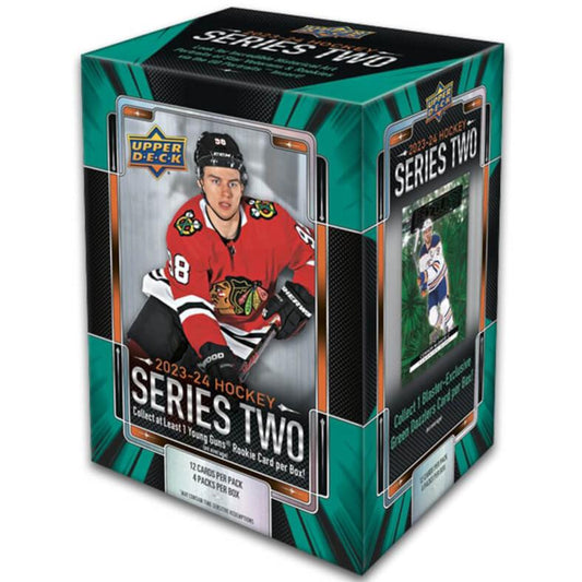 2023 - 24 Upper Deck Series 2 Hockey Blaster Box 053334462570 - King Card Canada