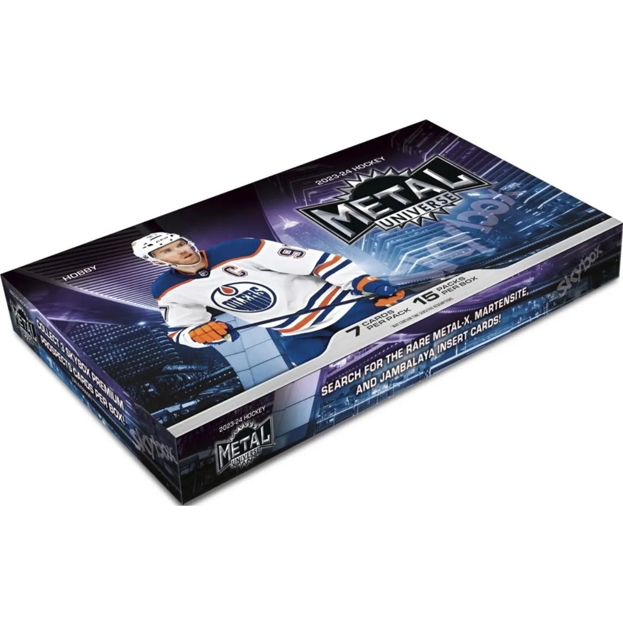 2023 - 24 Upper Deck Skybox Metal Universe Hockey Hobby Box 053334476348 at King Card Canada