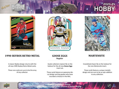 2023 - 24 Upper Deck Skybox Metal Universe Hockey Hobby Box 053334476348 at King Card Canada