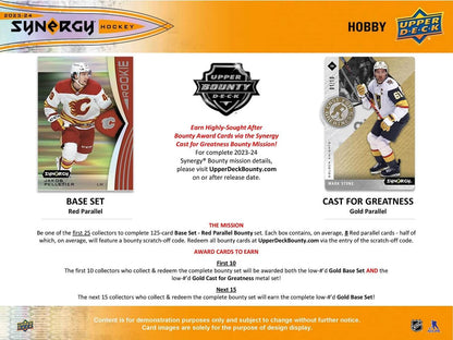 2023 - 24 Upper Deck Synergy Hockey Hobby Box 053334157520 at King Card Canada