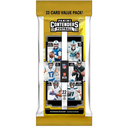 2023 Panini Contenders Football Cello Value Fat Pack at King Card Canada