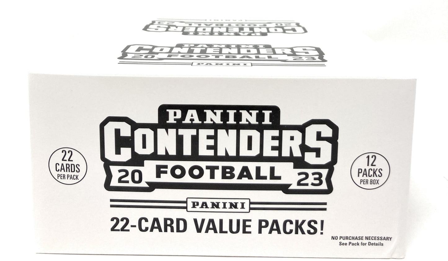 2023 Panini Contenders Football Cello Value Fat Pack 746134146404 - King Card Canada