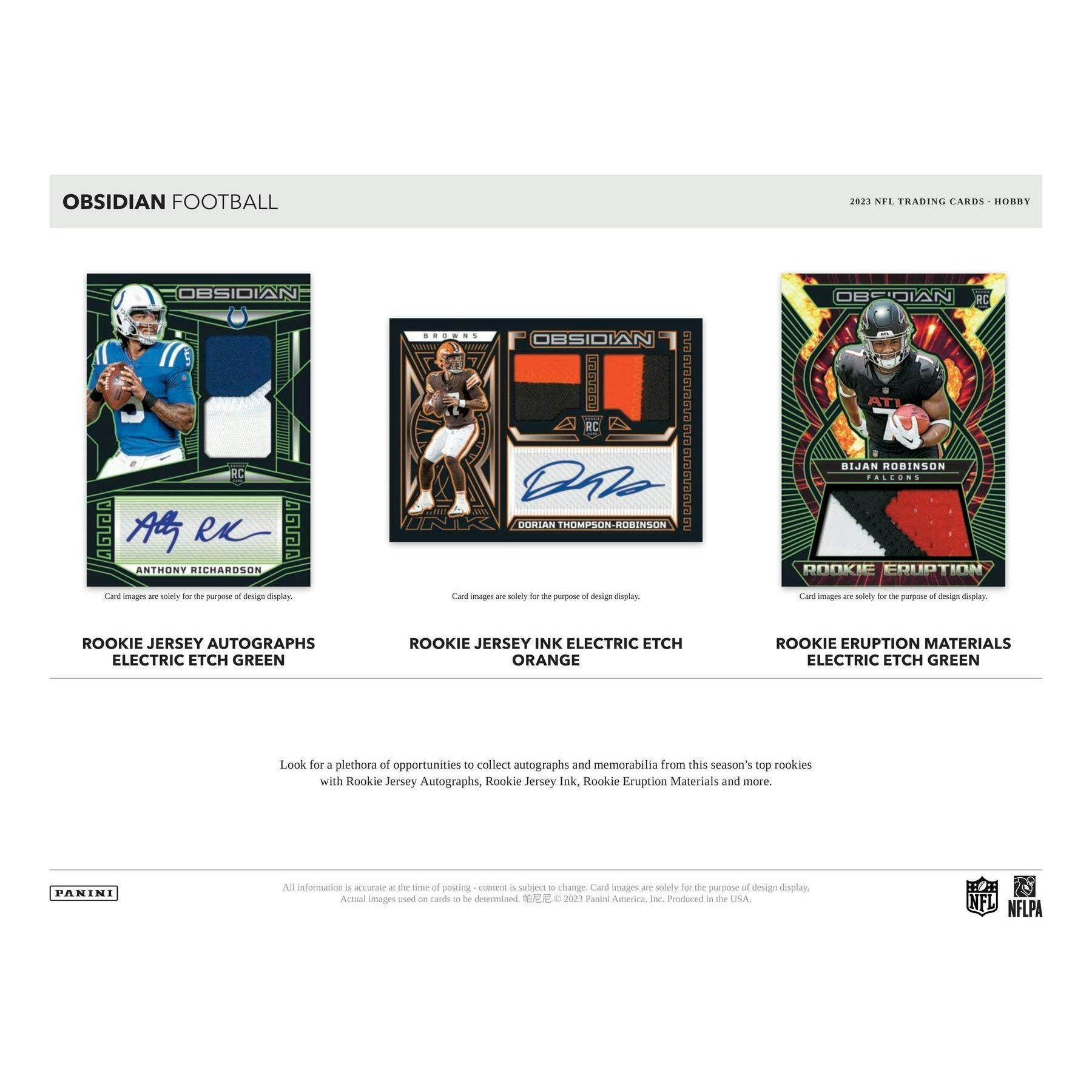 2023 Panini Obsidian Football Hobby Box 746134144875 - King Card Canada