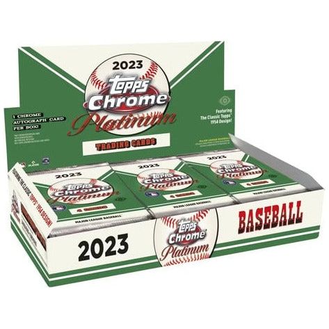 2023 Topps Chrome Platinum Anniversary Baseball Hobby Box 887521119547 - King Card Canada