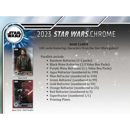 2023 Topps Chrome Star Wars Blaster Box 887521116607 - King Card Canada