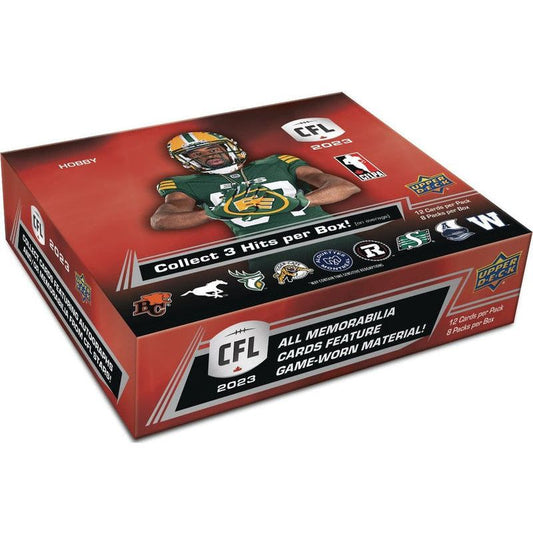 2023 Upper Deck CFL Football Hobby Box 053334147484 at King Card Canada