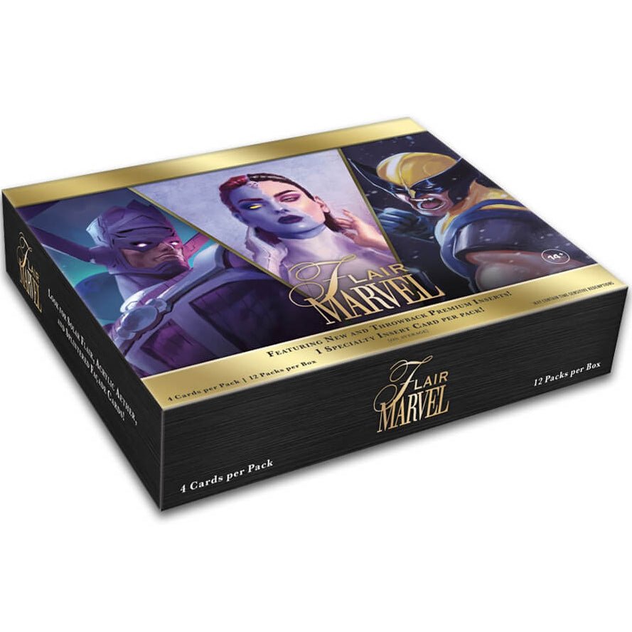2023 Upper Deck Flair Marvel Trading Cards Hobby Box 053334987240 at King Card Canada