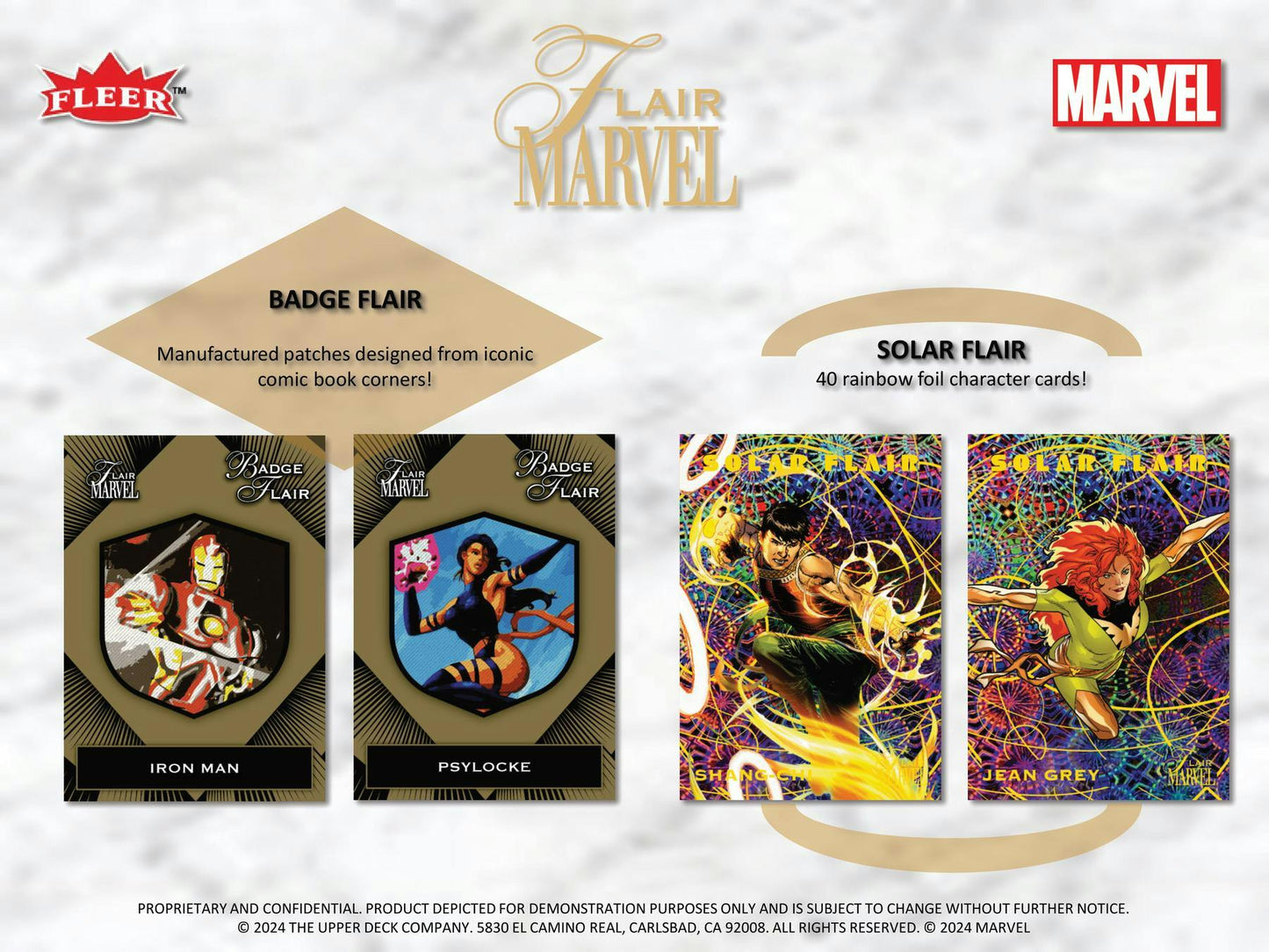 2023 Upper Deck Flair Marvel Trading Cards Hobby Box 053334987240 at King Card Canada
