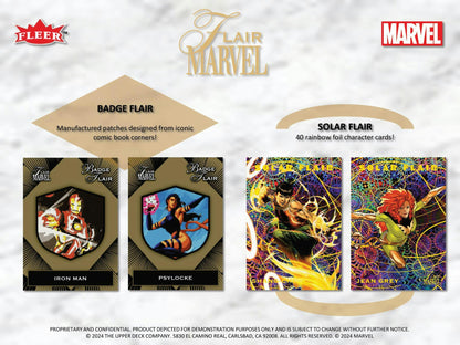 2023 Upper Deck Flair Marvel Trading Cards Hobby Box 053334987240 at King Card Canada