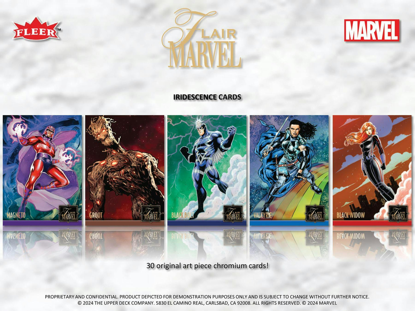 2023 Upper Deck Flair Marvel Trading Cards Hobby Box 053334987240 at King Card Canada
