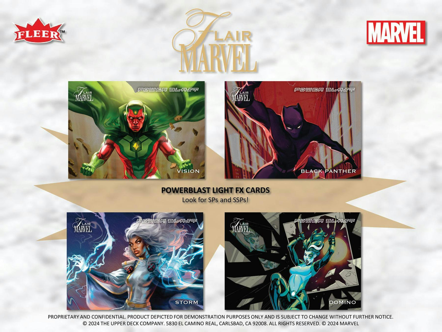 2023 Upper Deck Flair Marvel Trading Cards Hobby Box 053334987240 at King Card Canada