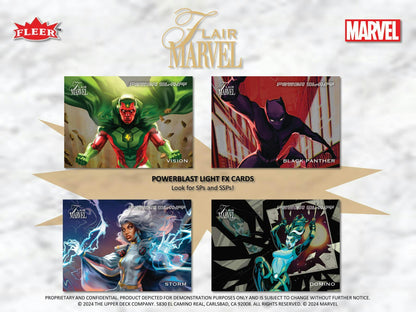 2023 Upper Deck Flair Marvel Trading Cards Hobby Box 053334987240 at King Card Canada