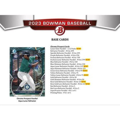 2023 Topps Bowman Baseball Hobby Jumbo Box - King Card Canada