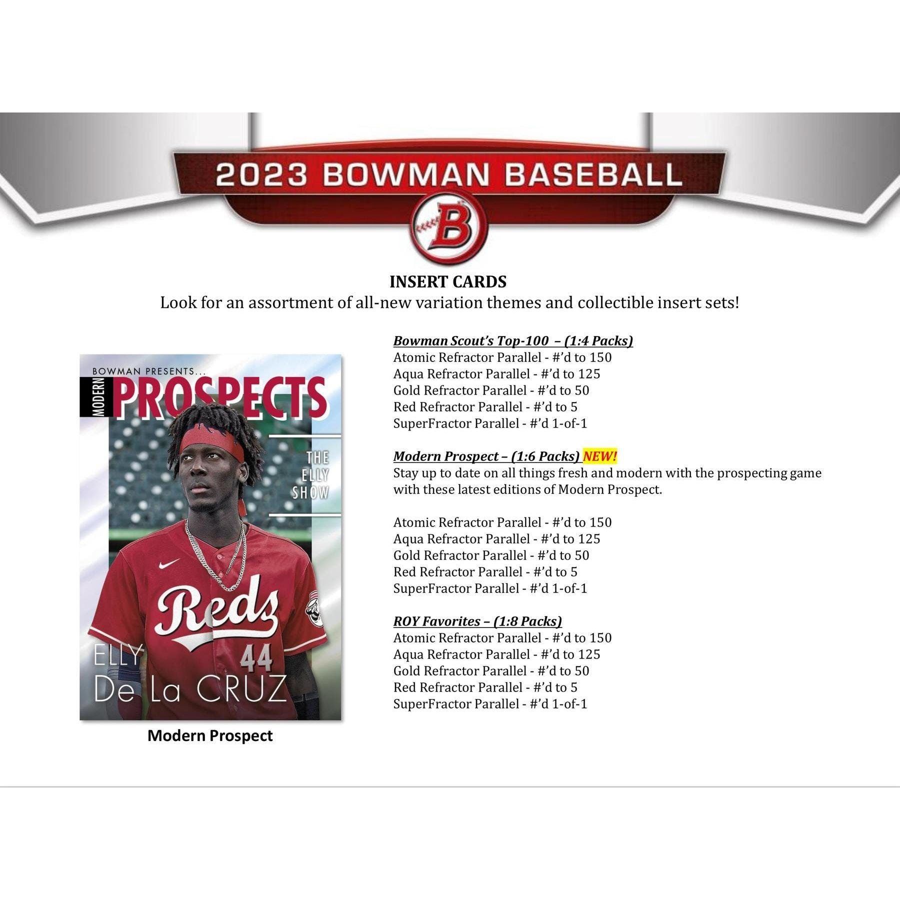 2023 Topps Bowman Baseball Hobby Box - King Card Canada