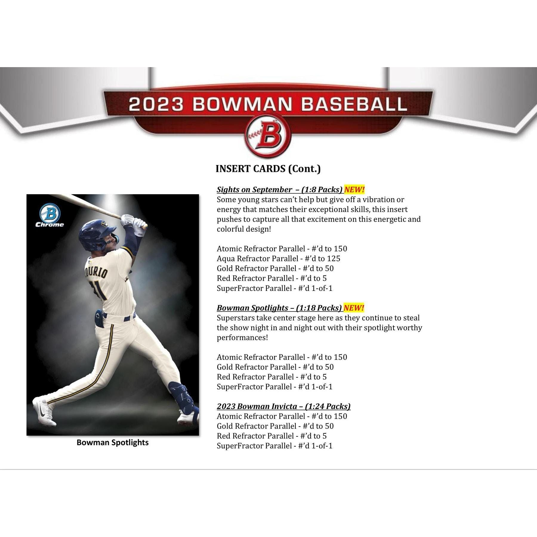 2023 Topps Bowman Baseball Hobby Box - King Card Canada