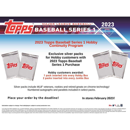 2023 Topps Series 1 Baseball Hobby Jumbo Box - King Card Canada
