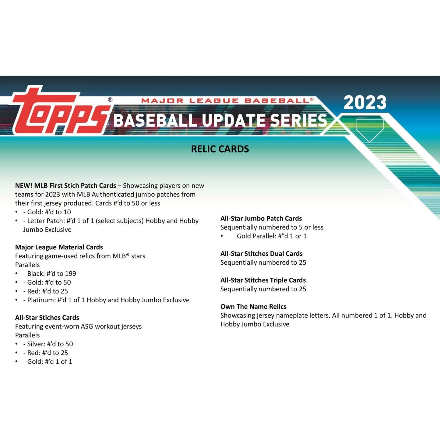 2023 Topps Baseball Update Series Hobby Jumbo Box - King Card Canada