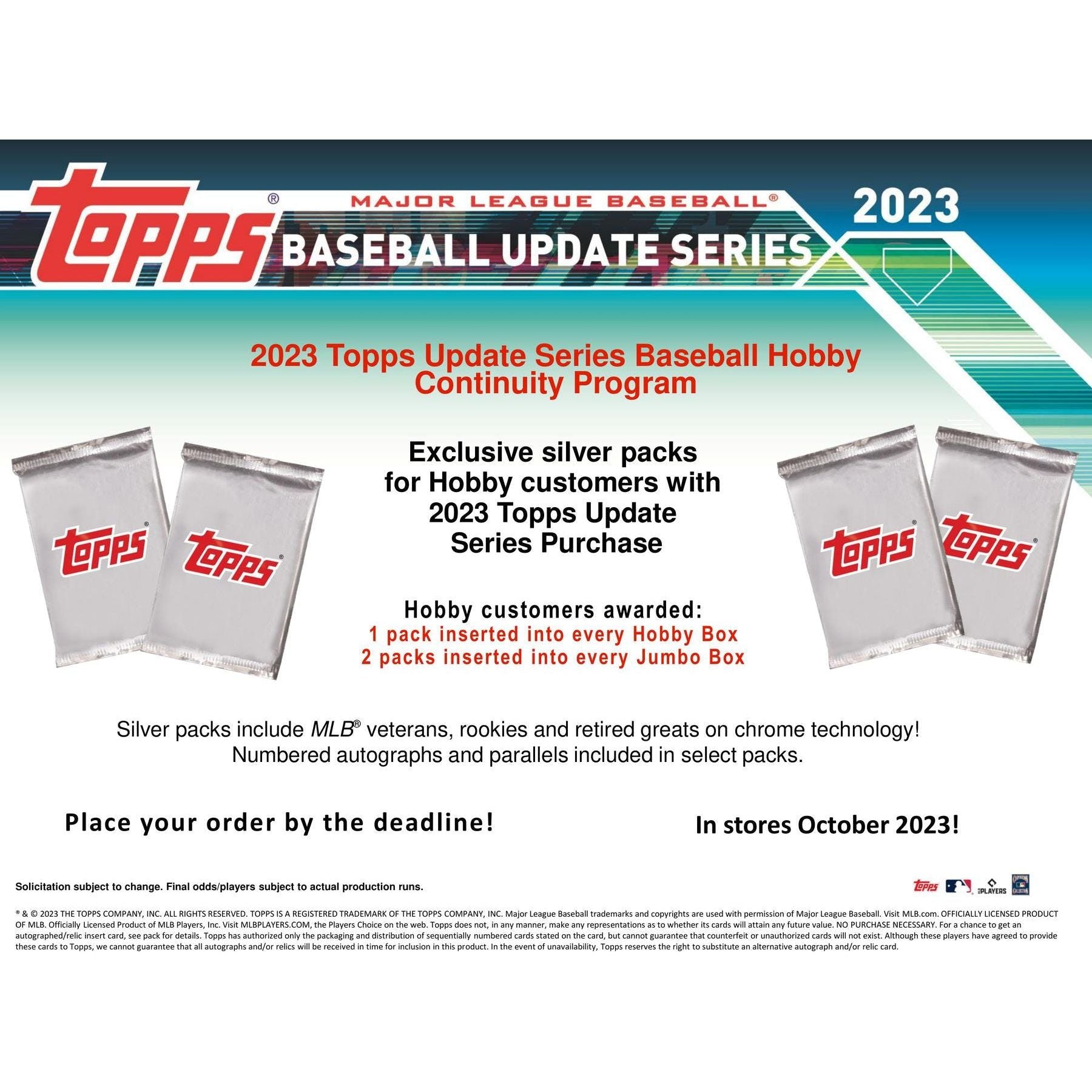 販売価格の低下 MLB 2023 TOPPS UPDATE SERIES JUMBO - トレーディング