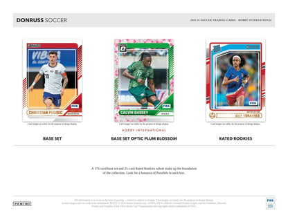 2024 - 25 Panini Donruss Soccer International Hobby Box 746134163029 at King Card Canada